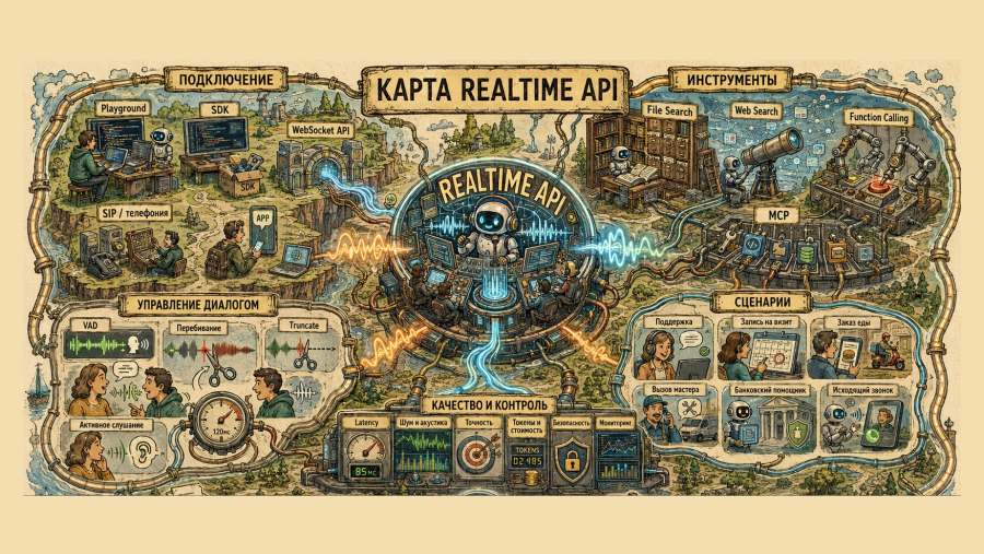 Карта Realtime API